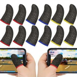 Pubg Anti-Slip Thumb Sleeve, Slip-Proof Sweat-Proof Professional Touch Screen Thumbs Finger Sleeve for Pubg Mobile Phone Game Gaming Gloves Multi Colour