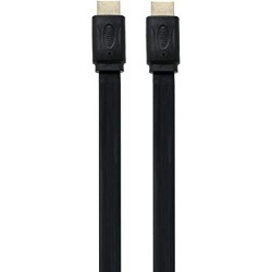 HDMI to HDMI High Definition, High Speed HDMI Ethernet Male to Male Flat Cable