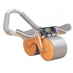 Ab Roller, Abs Workout Abdominal Exercise Rollers, Automatic Rebound Abdominal Wheel, Fitness Roller Exercise Wheel Workout Trainer Gym Home Fitness Equipment for Men Women