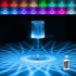 Crystal Table Lamp Touch with Remote Control- Rechargeable Crystal Diamond Table Lamp 16 Color Changing Lamp/Diamond Light/Night Stand Lamp for Bedroom Living Room Party Dinner Decor