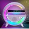 G-Hub, New Intelligent LED Table Lamp, 4 in 1 Wireless Charger Night Light Lamp, App Control Bluetooth, Speaker, Alarm Clock for Bedroom Home Décor, RGB Lights Table Lamps Wireless Charger