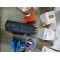 Silicone Collapsible Water Bottles, 500ml Portable Foldable Expandable Water Bottle Sports Cups with Carabiner, Leak Proof Reusable BPA Free, for Outdoor Activities Travel 
