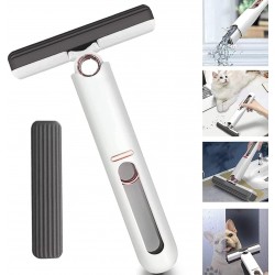 Mini Mop for Kitchen with Sponge Portable Mini Mop Self Squeeze Strong Absorbent Magic Wiper for Kitchen Small Sponge Mop Self Squeezing Wet & Dry Use for Bathroom Wall Glass Car Table Home