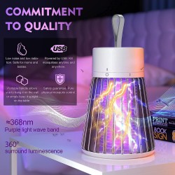 Eco Friendly Electronic LED Mosquito Killer Machine Trap Lamp, USB Powered Theory Screen Protector Mosquito Killer lamp for Home