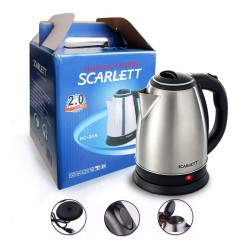 Electric Kettle for Tea Coffee Making Multipurpose Milk Boiling Water Heater 2.0 Litre Extra lage Boiler with Handle 