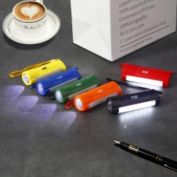 MZ M901 (RECHARGEABLE LED TORCH) 12W Laser + 7 SMD COB, 1200mAh Battery Torch (Multicolor)