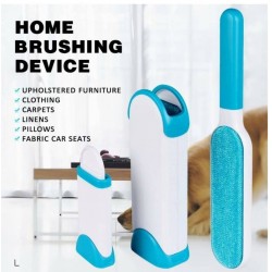 Pet Hair Remover Brush - Sided Lint Brush with Self - Cleaning Base Lint Brush - Fur & Lint Removal for Clothes Furniture Car Seat Couch Remover Magic Clean Clothing, Furniture (Multicolor)