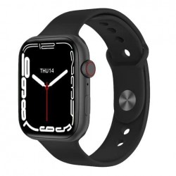 i7 Pro Max All in One Series 7 Smart Watch with Fitness Tracker Heart Monitor Men Women Smart Watch Black