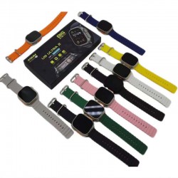 U9 Ultra Big 2.19" Infinite Display,Wireless Charging, Multiple Dial Faces, Bluetooth Calling & Sports Modes New Tech Smartwatch
